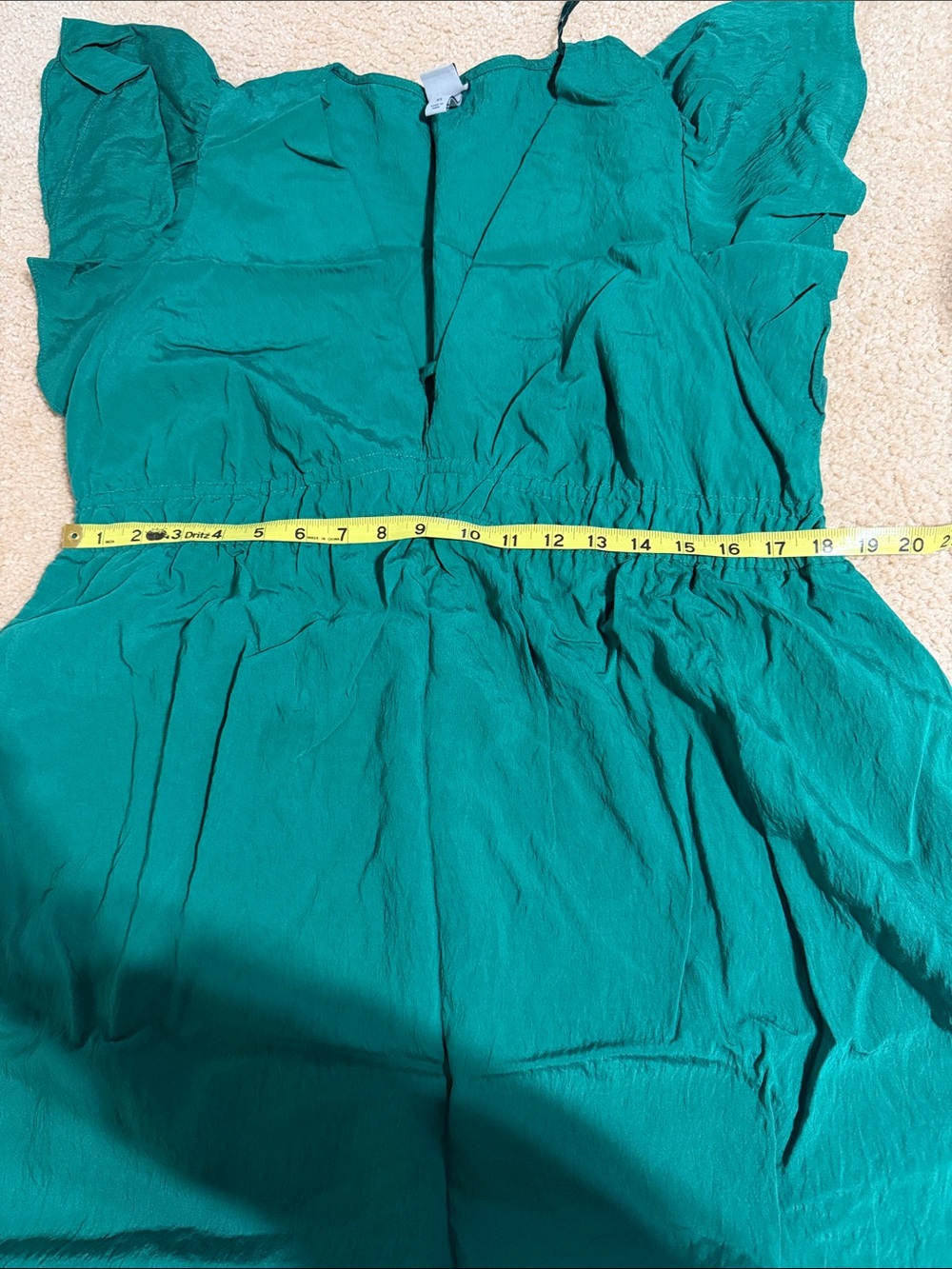 A New Day Emerald V-Neck Dress - Picture 4 of 5